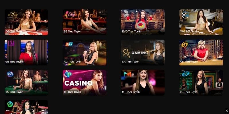 Các trò chơi phổ biến trong Live Casino tại i9bet